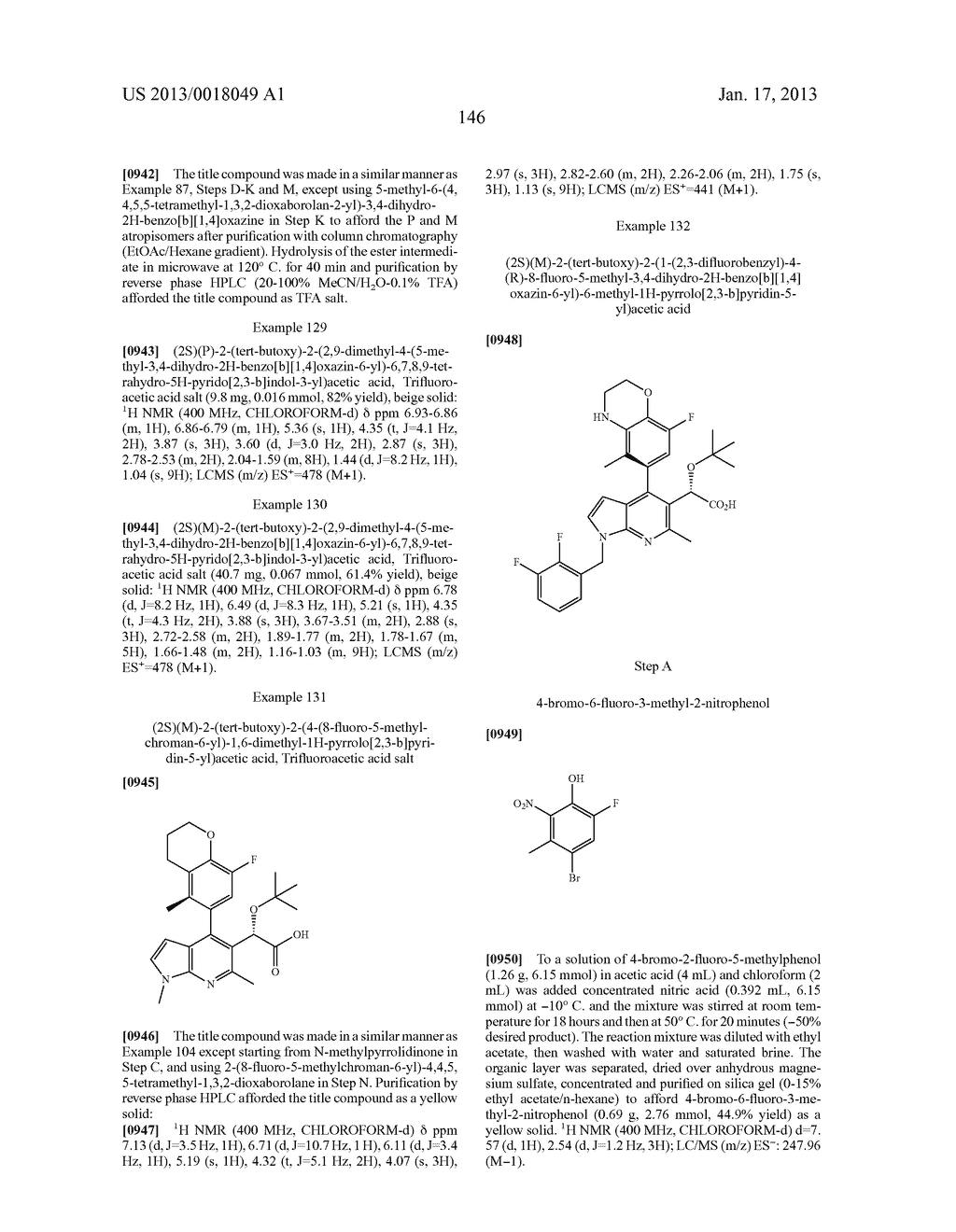 Azaindole Compounds and Methods for Treating HIV - diagram, schematic, and image 147