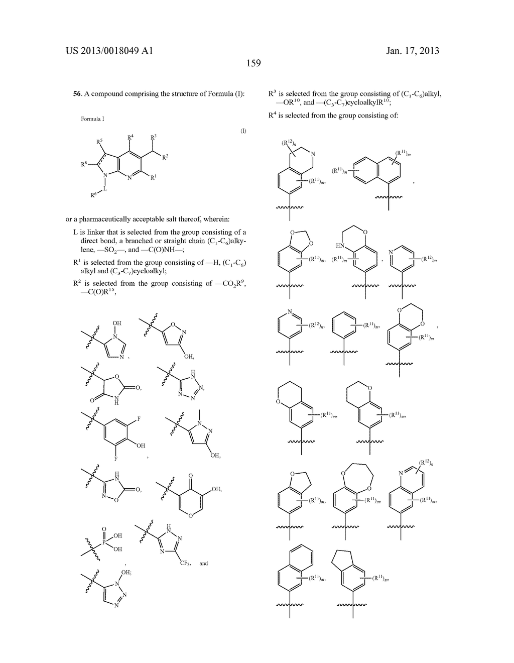 Azaindole Compounds and Methods for Treating HIV - diagram, schematic, and image 160