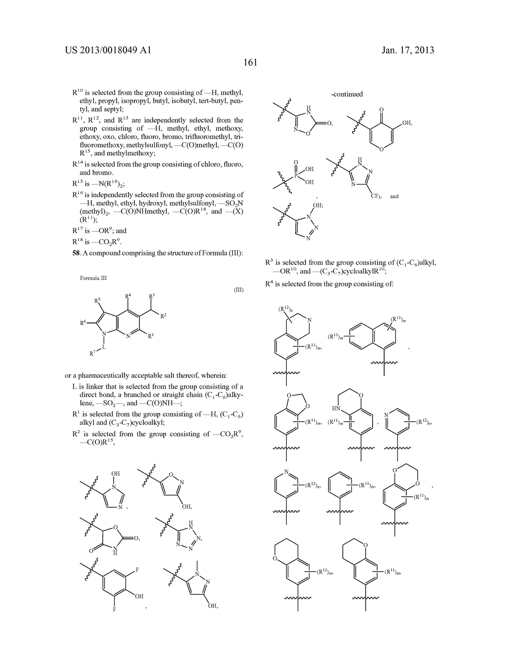 Azaindole Compounds and Methods for Treating HIV - diagram, schematic, and image 162