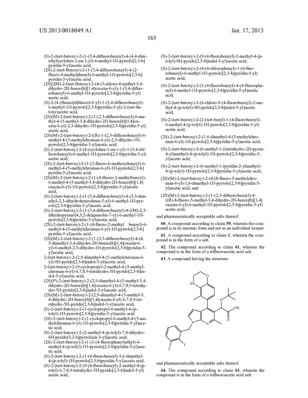 Azaindole Compounds and Methods for Treating HIV - diagram, schematic, and image 166