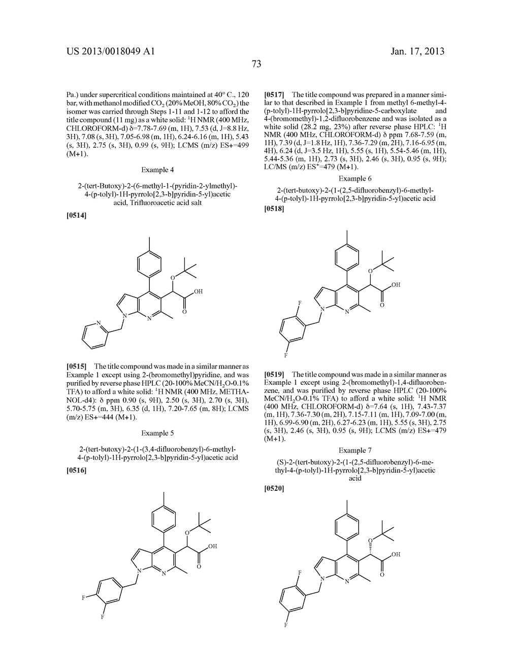 Azaindole Compounds and Methods for Treating HIV - diagram, schematic, and image 74