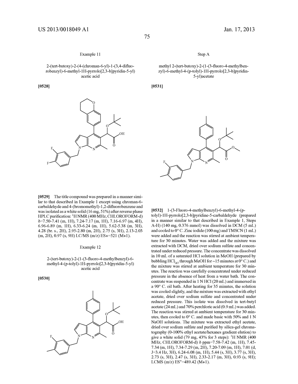 Azaindole Compounds and Methods for Treating HIV - diagram, schematic, and image 76