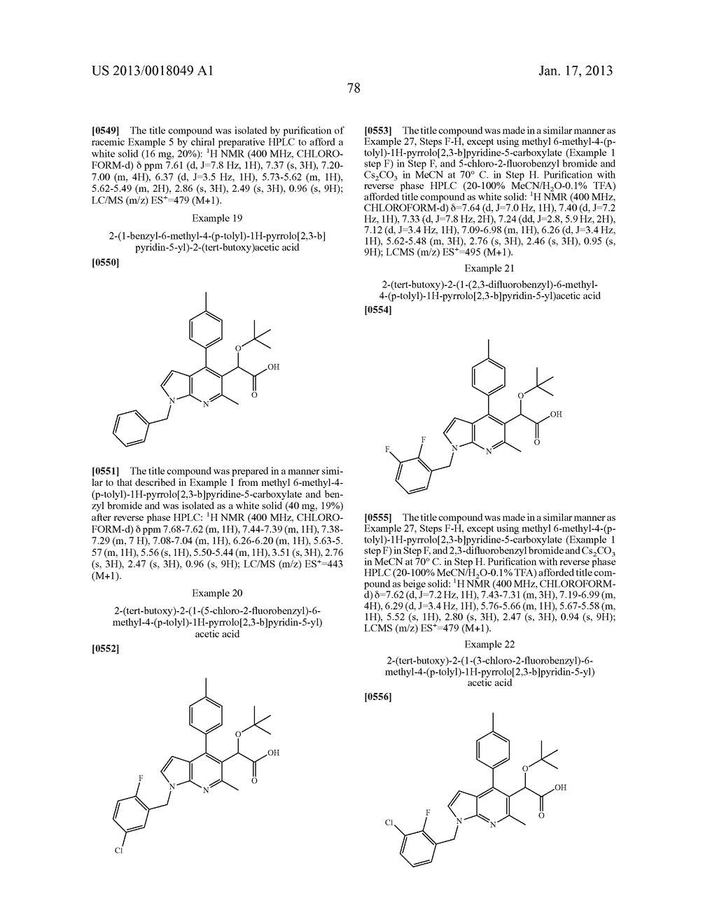 Azaindole Compounds and Methods for Treating HIV - diagram, schematic, and image 79