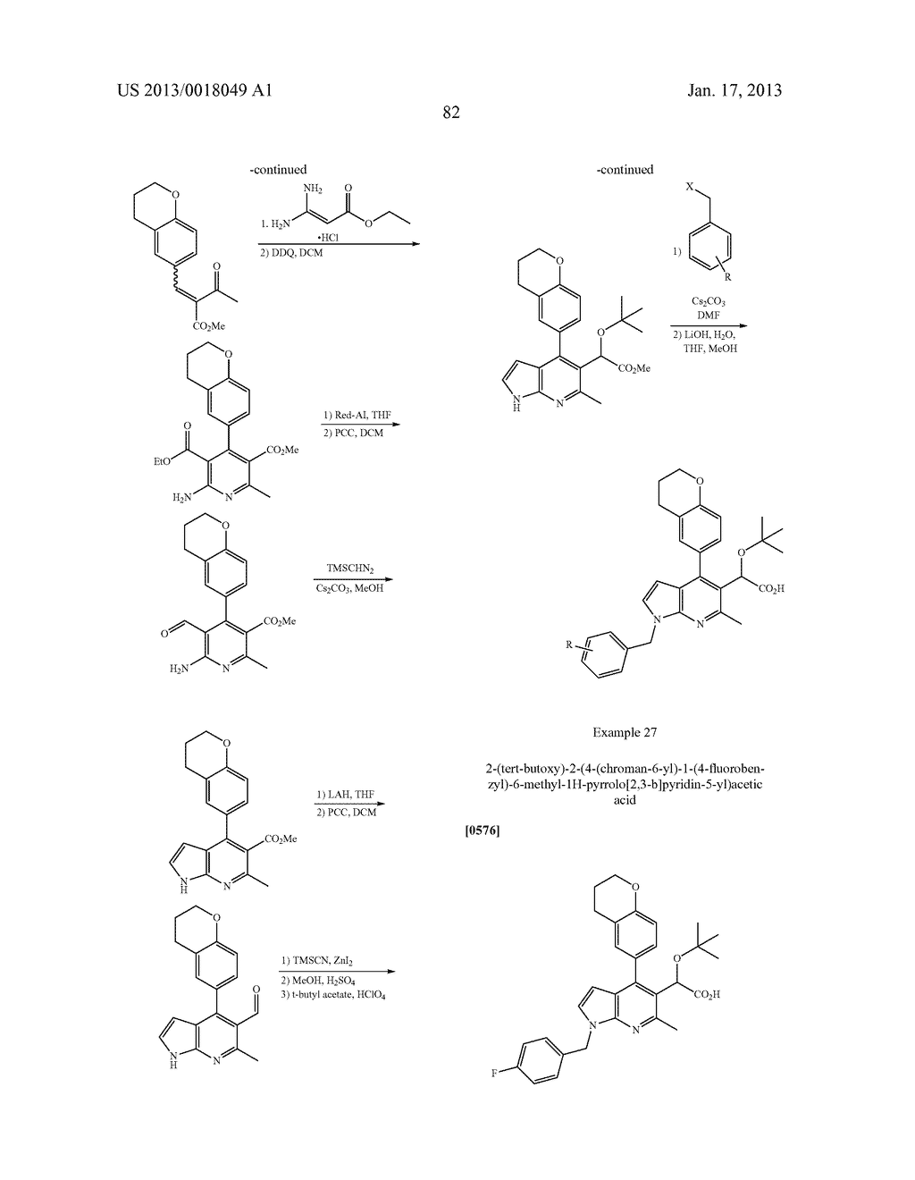 Azaindole Compounds and Methods for Treating HIV - diagram, schematic, and image 83