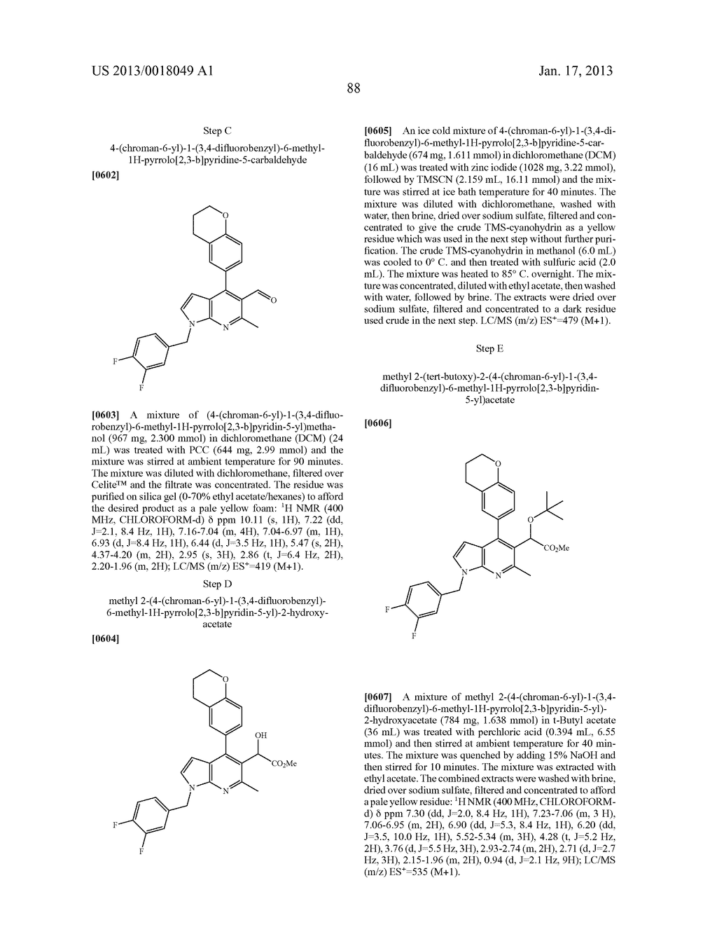 Azaindole Compounds and Methods for Treating HIV - diagram, schematic, and image 89