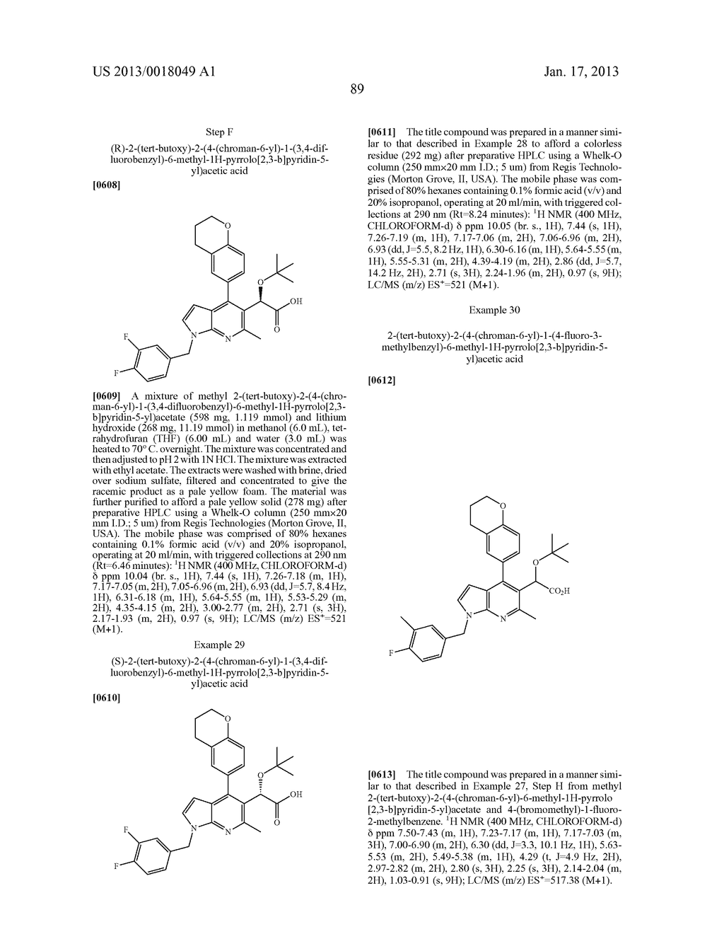 Azaindole Compounds and Methods for Treating HIV - diagram, schematic, and image 90