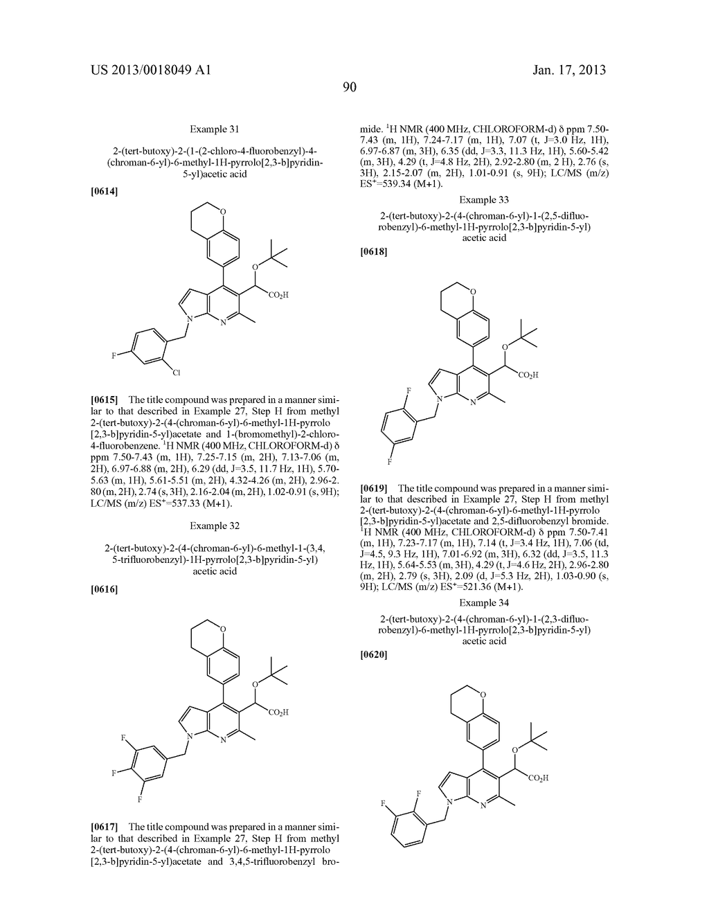 Azaindole Compounds and Methods for Treating HIV - diagram, schematic, and image 91