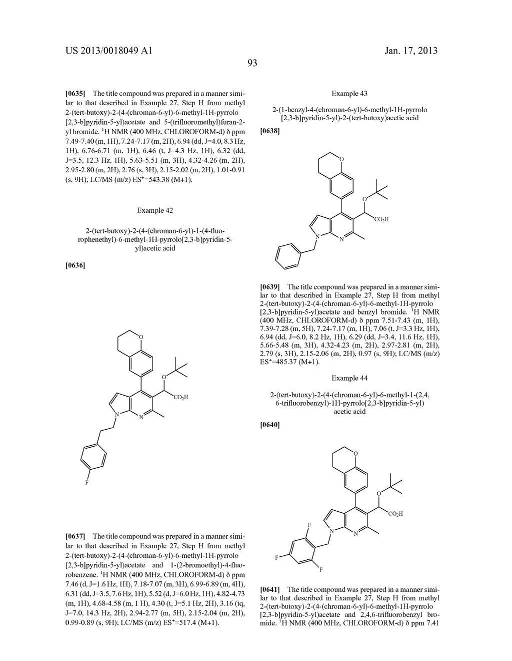 Azaindole Compounds and Methods for Treating HIV - diagram, schematic, and image 94