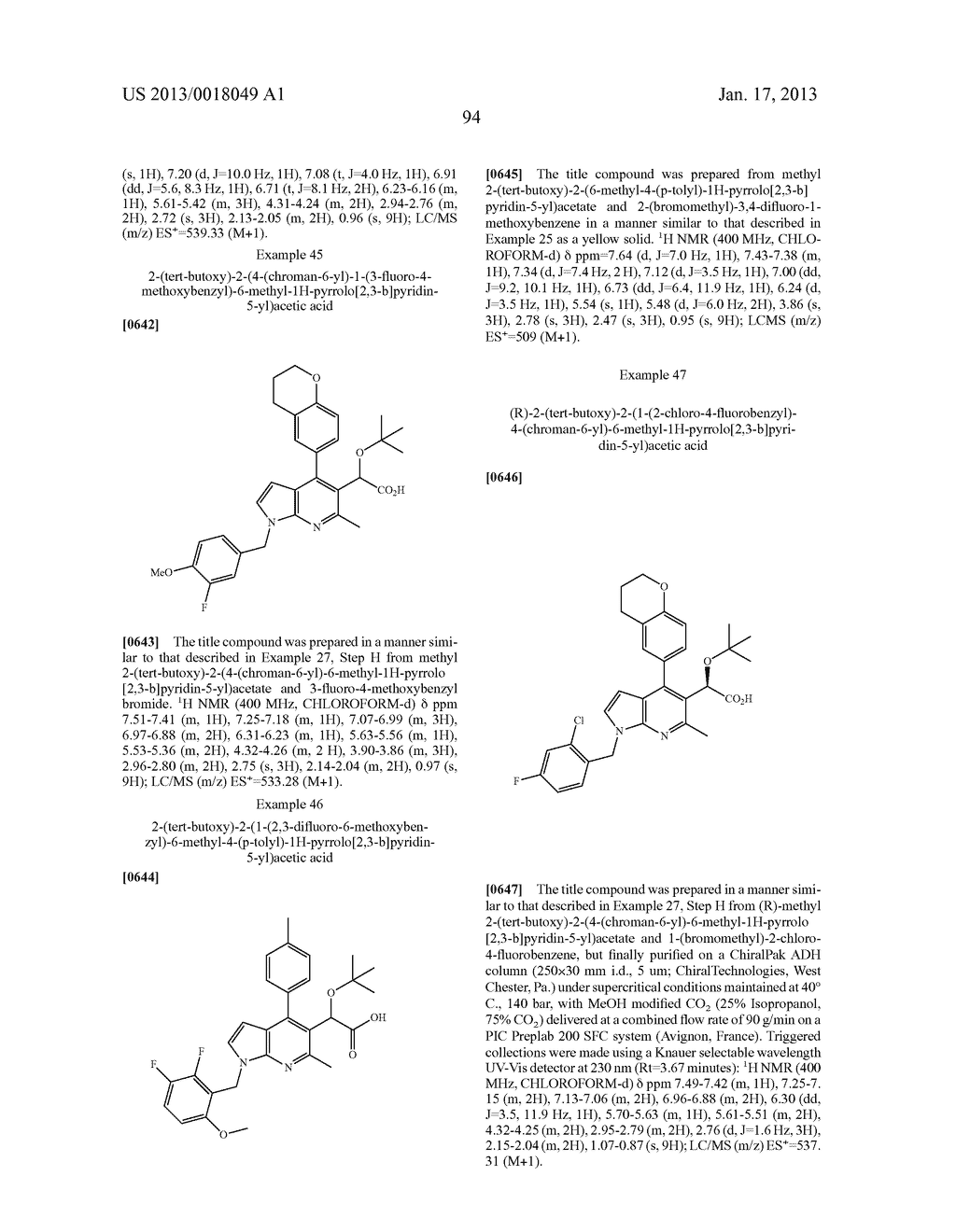 Azaindole Compounds and Methods for Treating HIV - diagram, schematic, and image 95