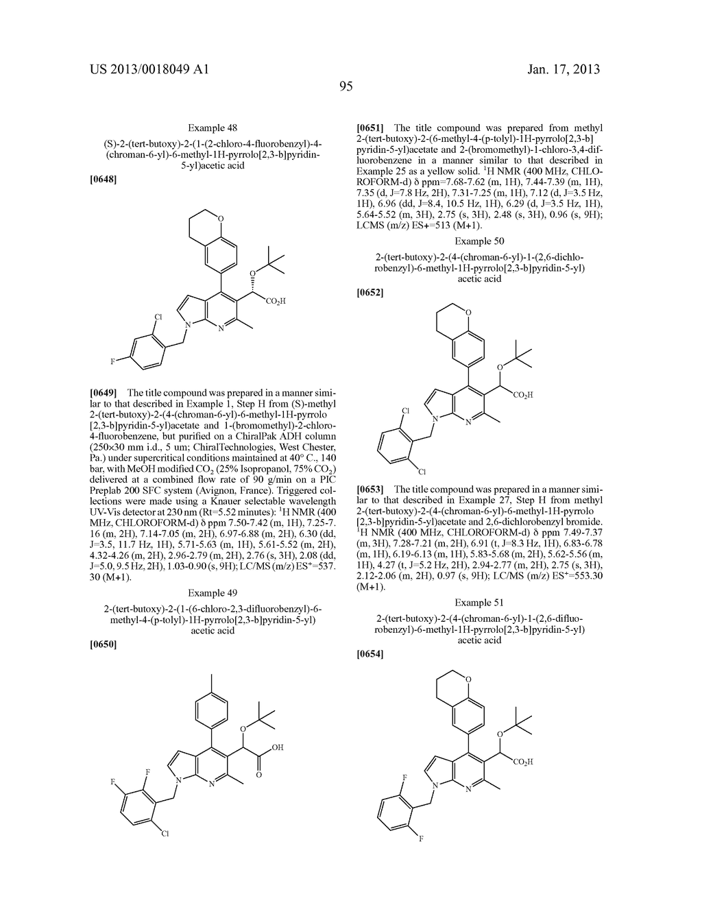 Azaindole Compounds and Methods for Treating HIV - diagram, schematic, and image 96