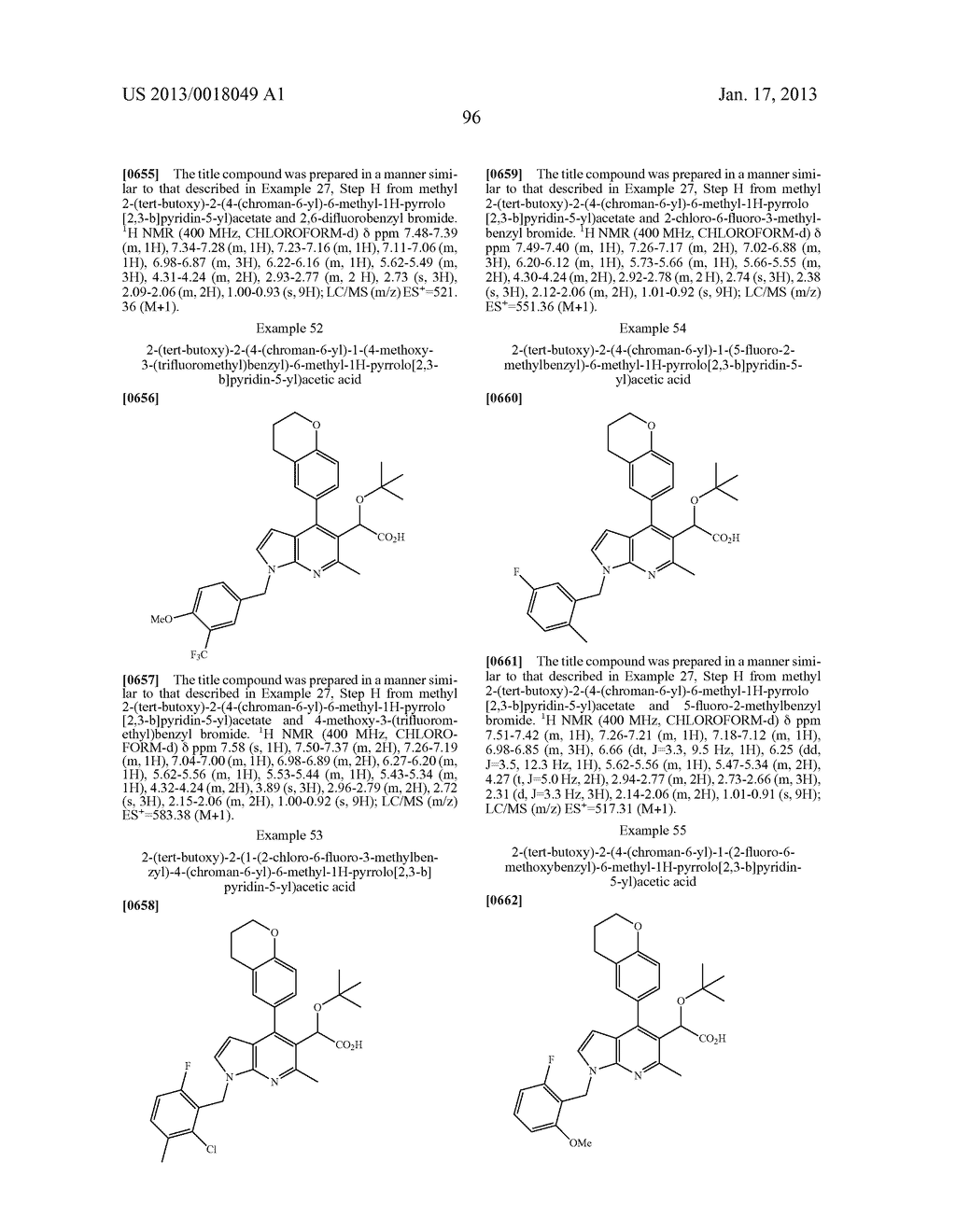 Azaindole Compounds and Methods for Treating HIV - diagram, schematic, and image 97