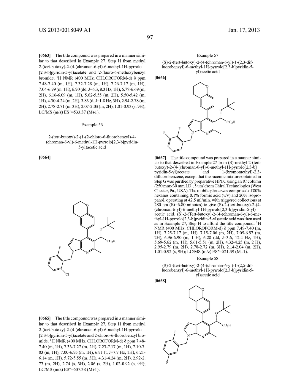 Azaindole Compounds and Methods for Treating HIV - diagram, schematic, and image 98