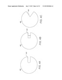 ELECTRODE ARRAY WITH ELECTRODES HAVING CUTOUT PORTIONS AND METHODS OF     MAKING THE SAME diagram and image