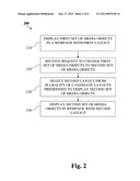 SYSTEM AND METHOD FOR AUTOMATIC AND DYNAMIC LAYOUT DESIGN FOR MEDIA     BROADCAST diagram and image