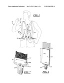 UNDERGARMENT SUSPENDERS ATTACHED TO HIPS AT TWO LOCATIONS diagram and image