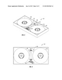 SELF-CONTAINED MAGNETIC TAPE DRIVE AND COMBINED MULTI-PART TAPE SYSTEM diagram and image