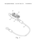 BICYCLE LOCK SET CONNECTED WITH BICYCLE FRAME diagram and image