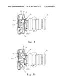 BICYCLE LOCK SET CONNECTED WITH BICYCLE FRAME diagram and image