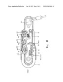 BICYCLE LOCK SET CONNECTED WITH BICYCLE FRAME diagram and image