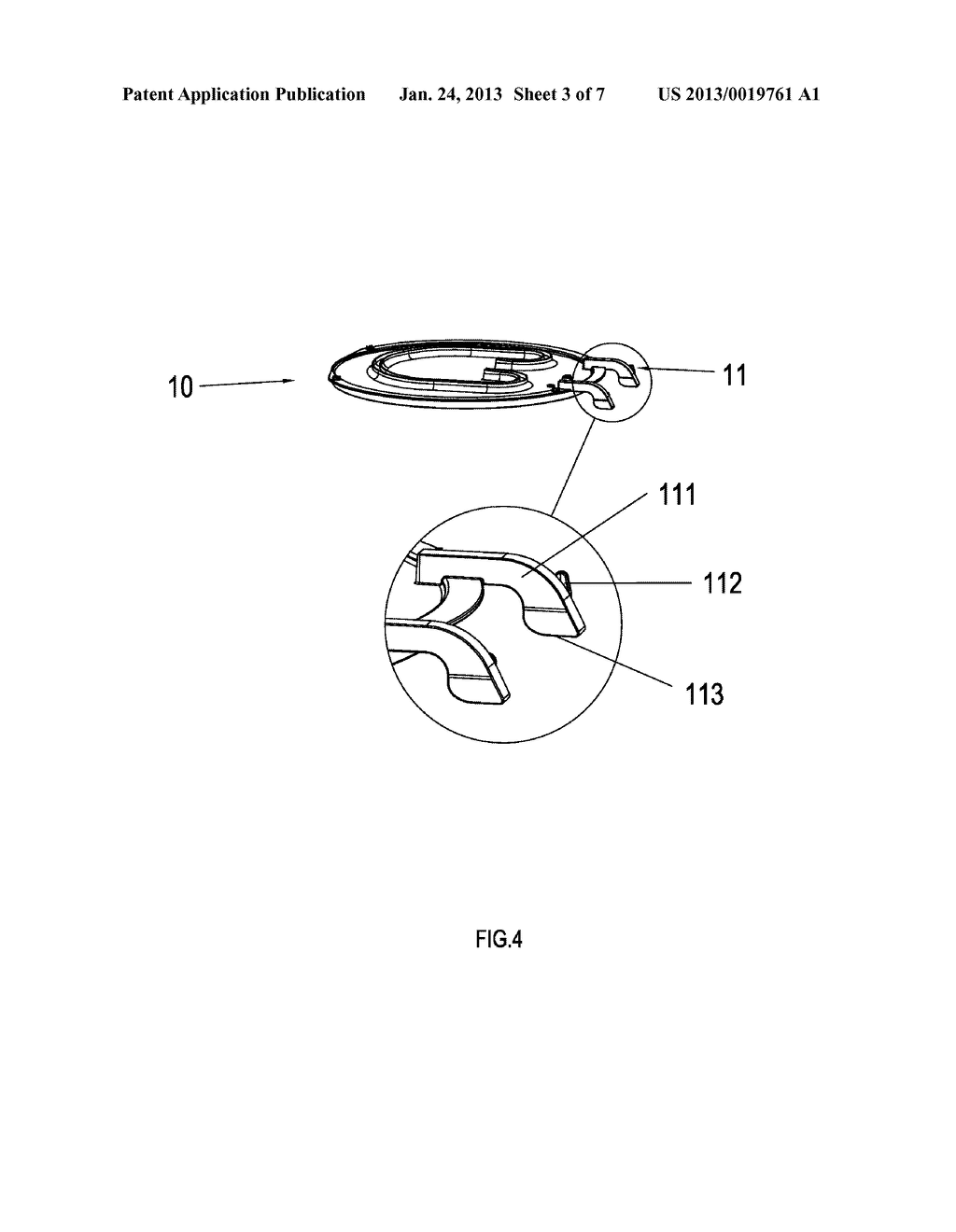 GRILL WITH ANTI-SHAKING STRUCTURE - diagram, schematic, and image 04