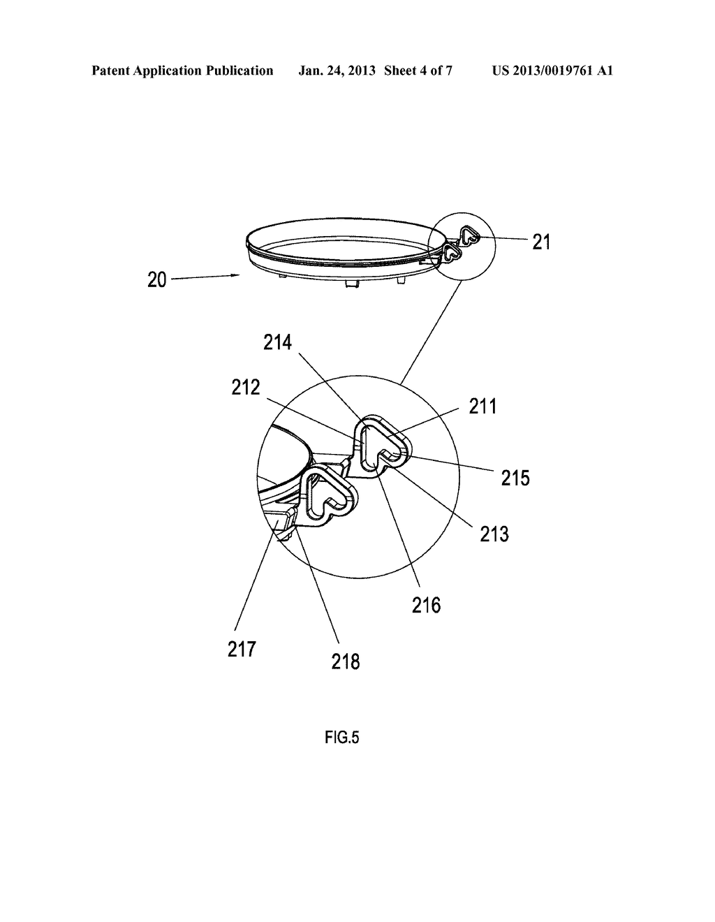 GRILL WITH ANTI-SHAKING STRUCTURE - diagram, schematic, and image 05