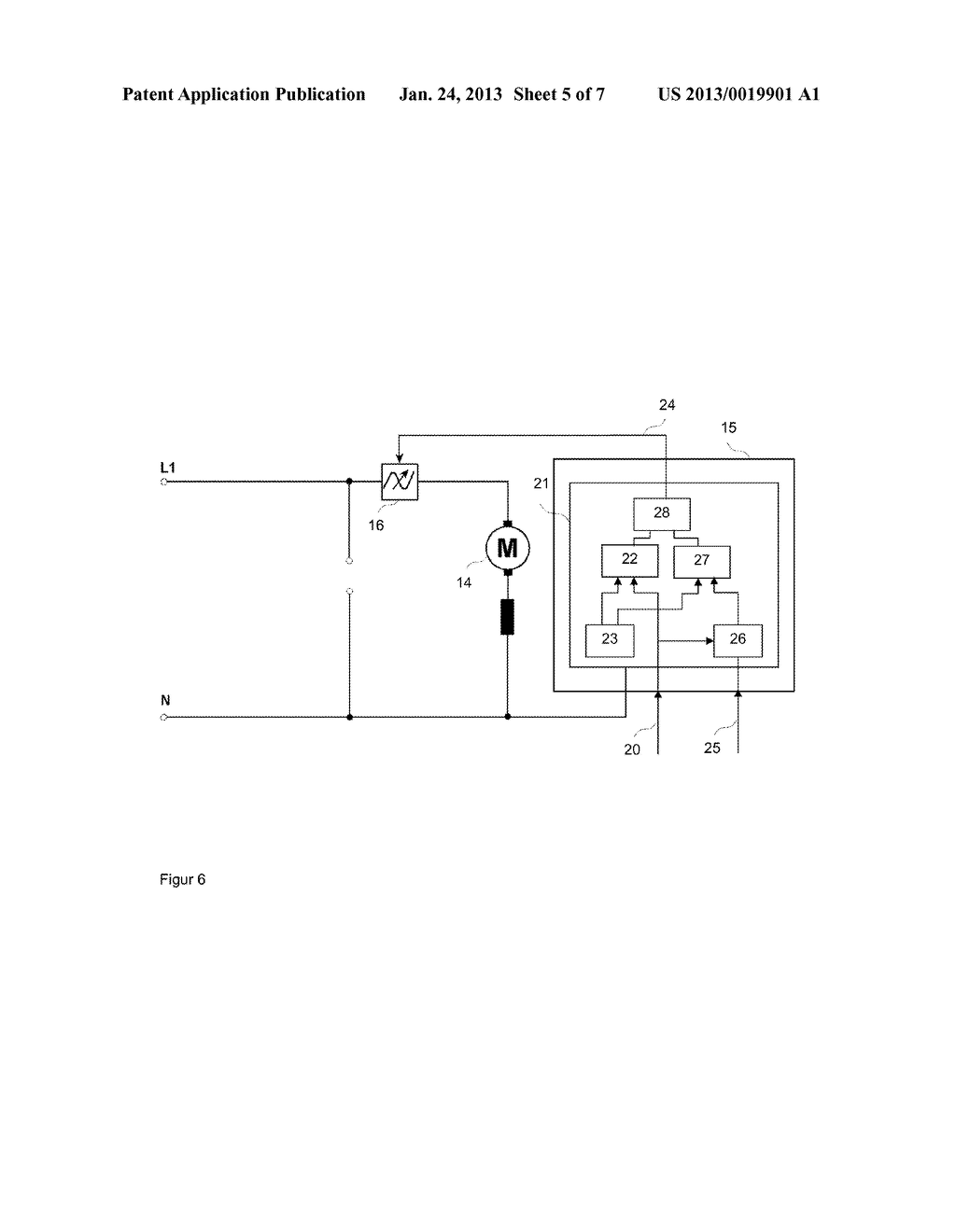 VACUUM CLEANER AND METHOD FOR OPERATING A VACUUM CLEANER - diagram, schematic, and image 06