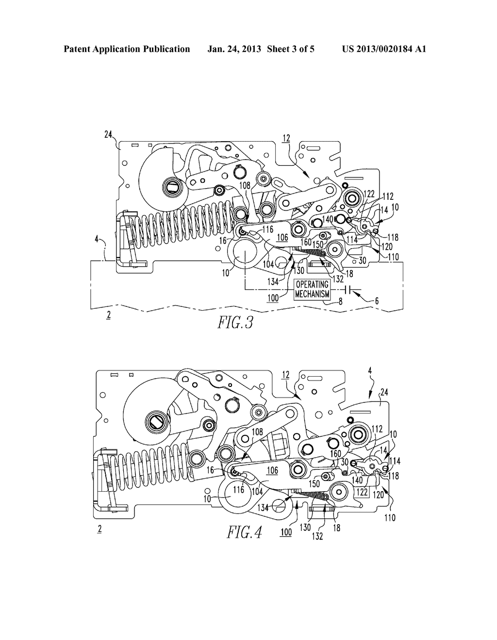 ELECTRICAL SWITCHING APPARATUS AND SECONDARY TRIP MECHANISM THEREFOR - diagram, schematic, and image 04