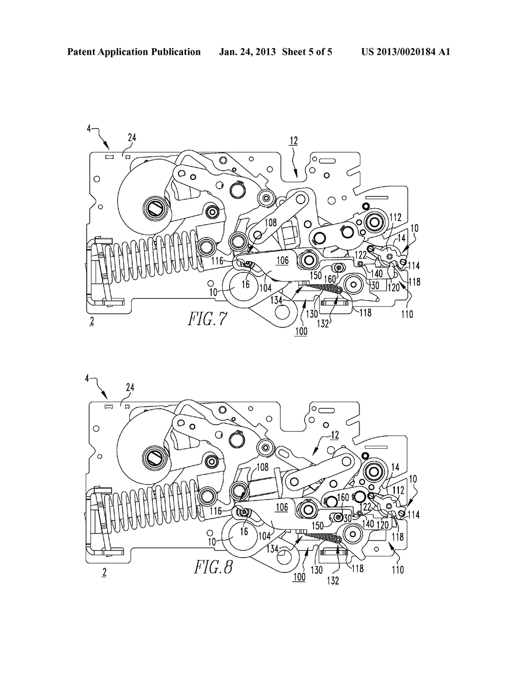 ELECTRICAL SWITCHING APPARATUS AND SECONDARY TRIP MECHANISM THEREFOR - diagram, schematic, and image 06