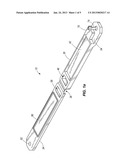 SECURITY HANGER TAG FOR SAW BLADE diagram and image