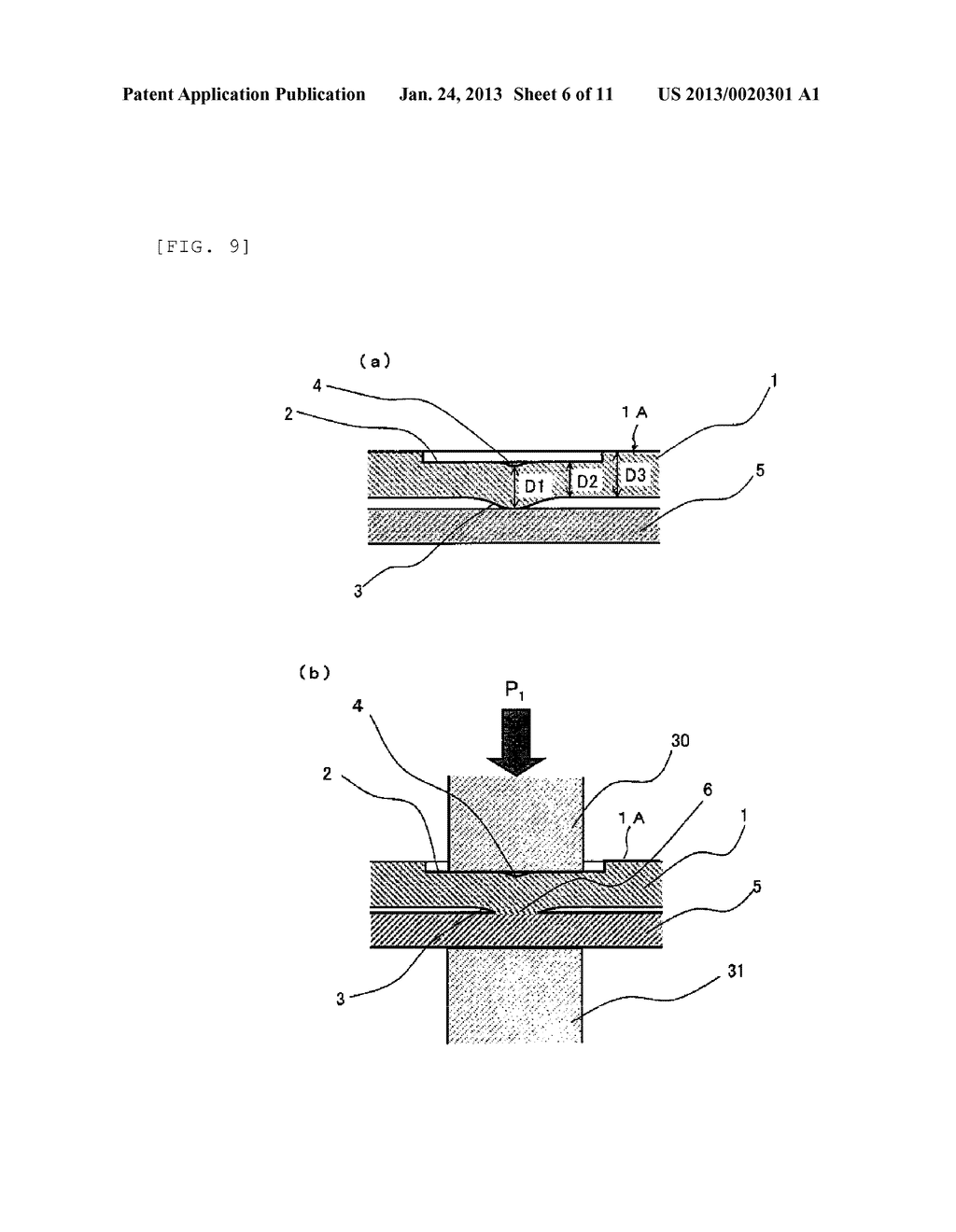 RESISTANCE WELDING STRUCTURE, RESISTANCE WELDING METHOD, MEMBER TO BE     WELDED AND MANUFACTURING METHOD THEREOF - diagram, schematic, and image 07