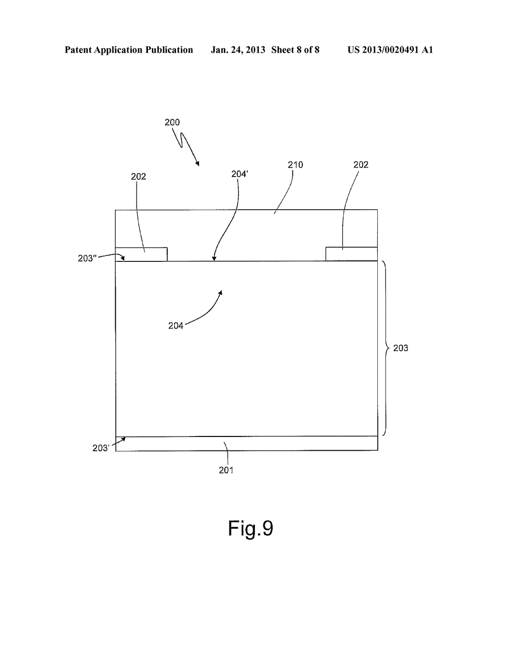PHOTODETECTOR DEVICE WITH PROTECTIVE AND ANTIREFLECTIVE COVER, AND     MANUFACTURING METHOD THEREOF - diagram, schematic, and image 09