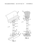 ATTACHMENT FOR BALUSTER FOR STAIR, BALCONY, OR LANDING RAIL FOR BOTH     ADJUSTABLE AND FIXED RAILINGS diagram and image