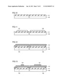 PRESSURE DETECTING DEVICE AND METHOD FOR MANUFACTURING THE SAME, DISPLAY     DEVICE AND METHOD FOR MANUFACTURING THE SAME, AND TFT SUBSTRATE WITH     PRESSURE DETECTING DEVICE diagram and image