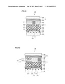 PRESSURE DETECTING DEVICE AND METHOD FOR MANUFACTURING THE SAME, DISPLAY     DEVICE AND METHOD FOR MANUFACTURING THE SAME, AND TFT SUBSTRATE WITH     PRESSURE DETECTING DEVICE diagram and image