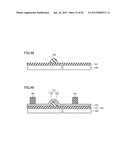 PRESSURE DETECTING DEVICE AND METHOD FOR MANUFACTURING THE SAME, DISPLAY     DEVICE AND METHOD FOR MANUFACTURING THE SAME, AND TFT SUBSTRATE WITH     PRESSURE DETECTING DEVICE diagram and image