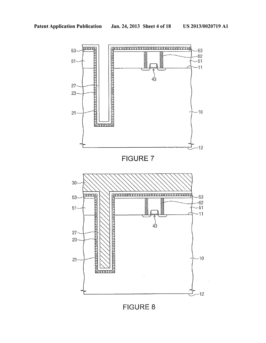 MICROELECTRONIC DEVICES INCLUDING THROUGH SILICON VIA STRUCTURES HAVING     POROUS LAYERS - diagram, schematic, and image 05
