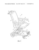 SEAT STRUCTURE WITH SIT-TO-STAND FEATURE diagram and image