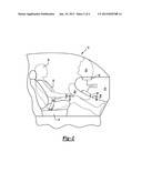 Knee Airbag with Passive Venting for Out of Position Occupant Protection diagram and image