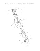 TEST AND MEASUREMENT DEVICE WITH A PISTOL-GRIP HANDLE diagram and image