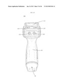 TEST AND MEASUREMENT DEVICE WITH A PISTOL-GRIP HANDLE diagram and image