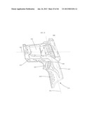 TEST AND MEASUREMENT DEVICE WITH A PISTOL-GRIP HANDLE diagram and image