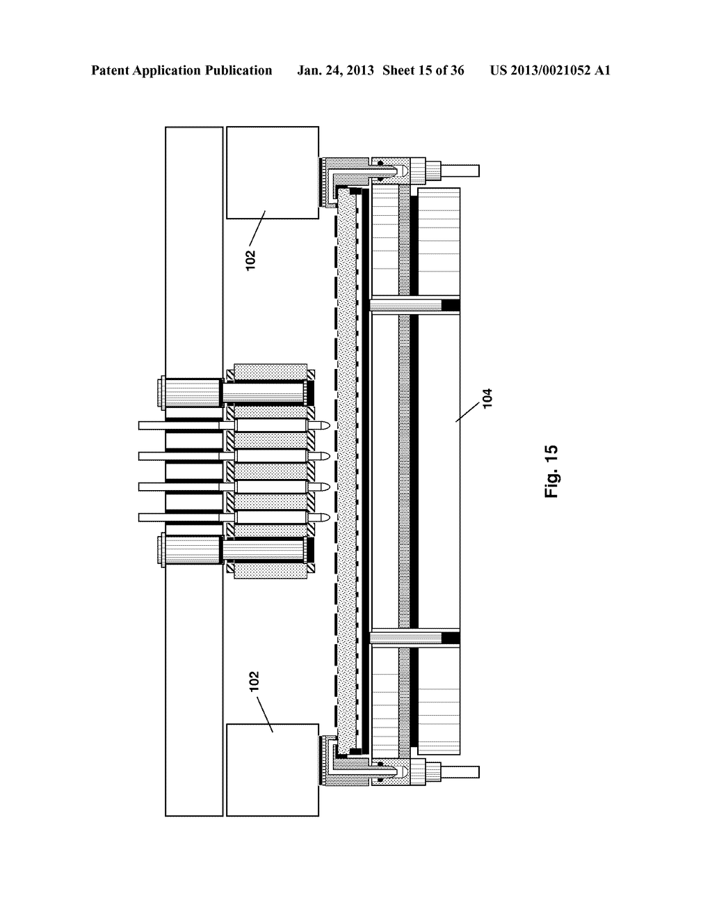 Wafer prober integrated with full-wafer contacter - diagram, schematic, and image 16