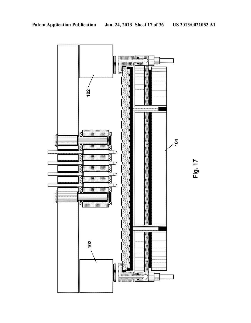 Wafer prober integrated with full-wafer contacter - diagram, schematic, and image 18