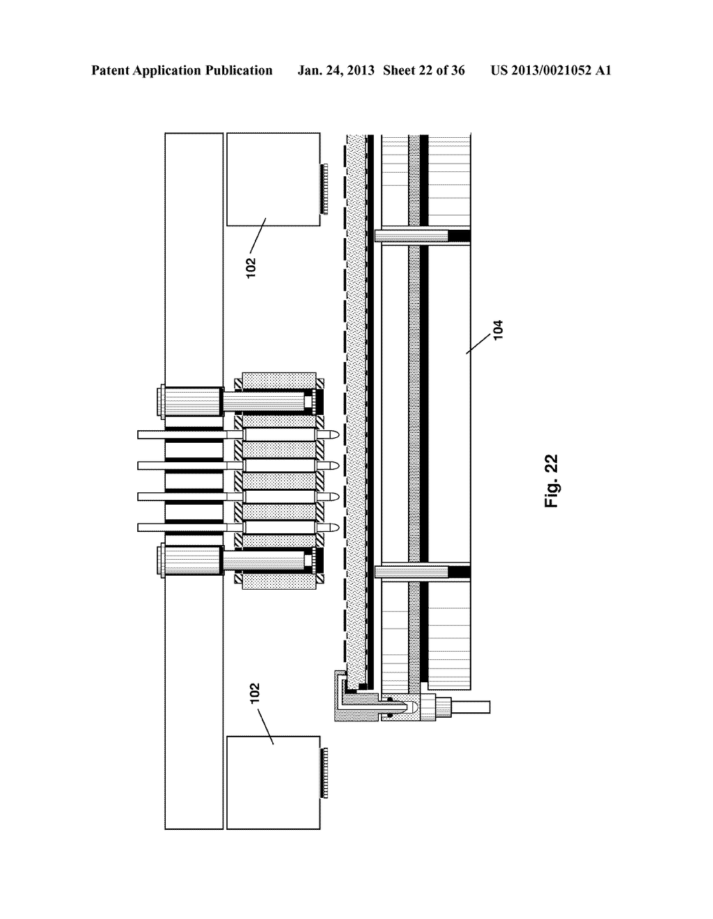 Wafer prober integrated with full-wafer contacter - diagram, schematic, and image 23