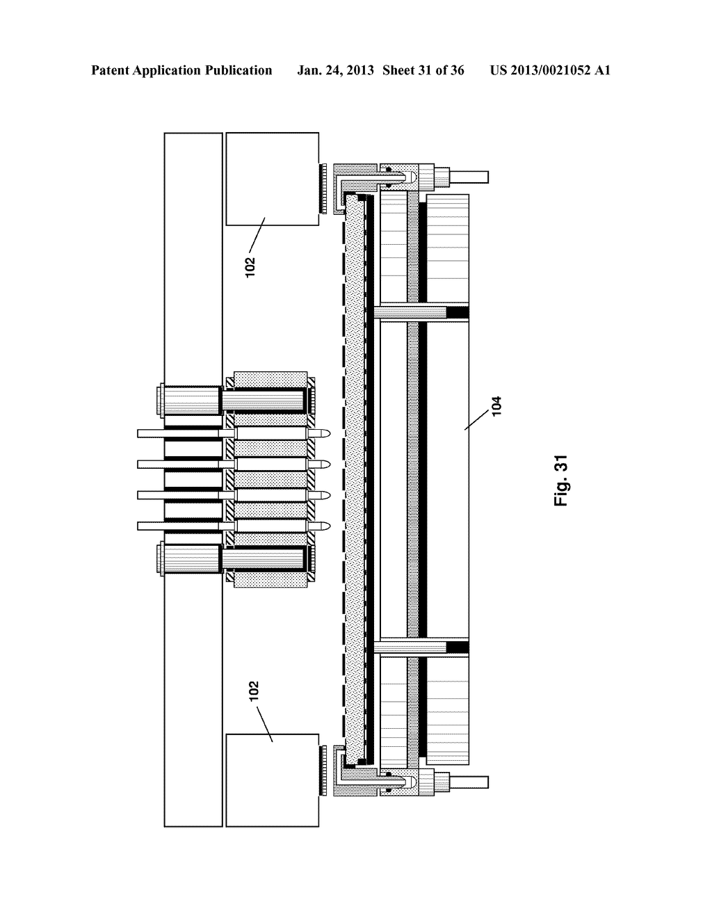 Wafer prober integrated with full-wafer contacter - diagram, schematic, and image 32