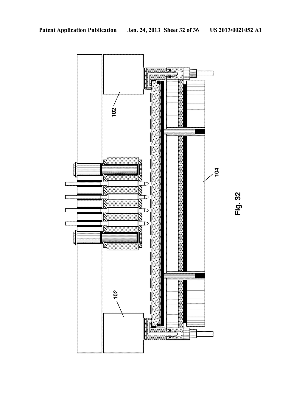 Wafer prober integrated with full-wafer contacter - diagram, schematic, and image 33