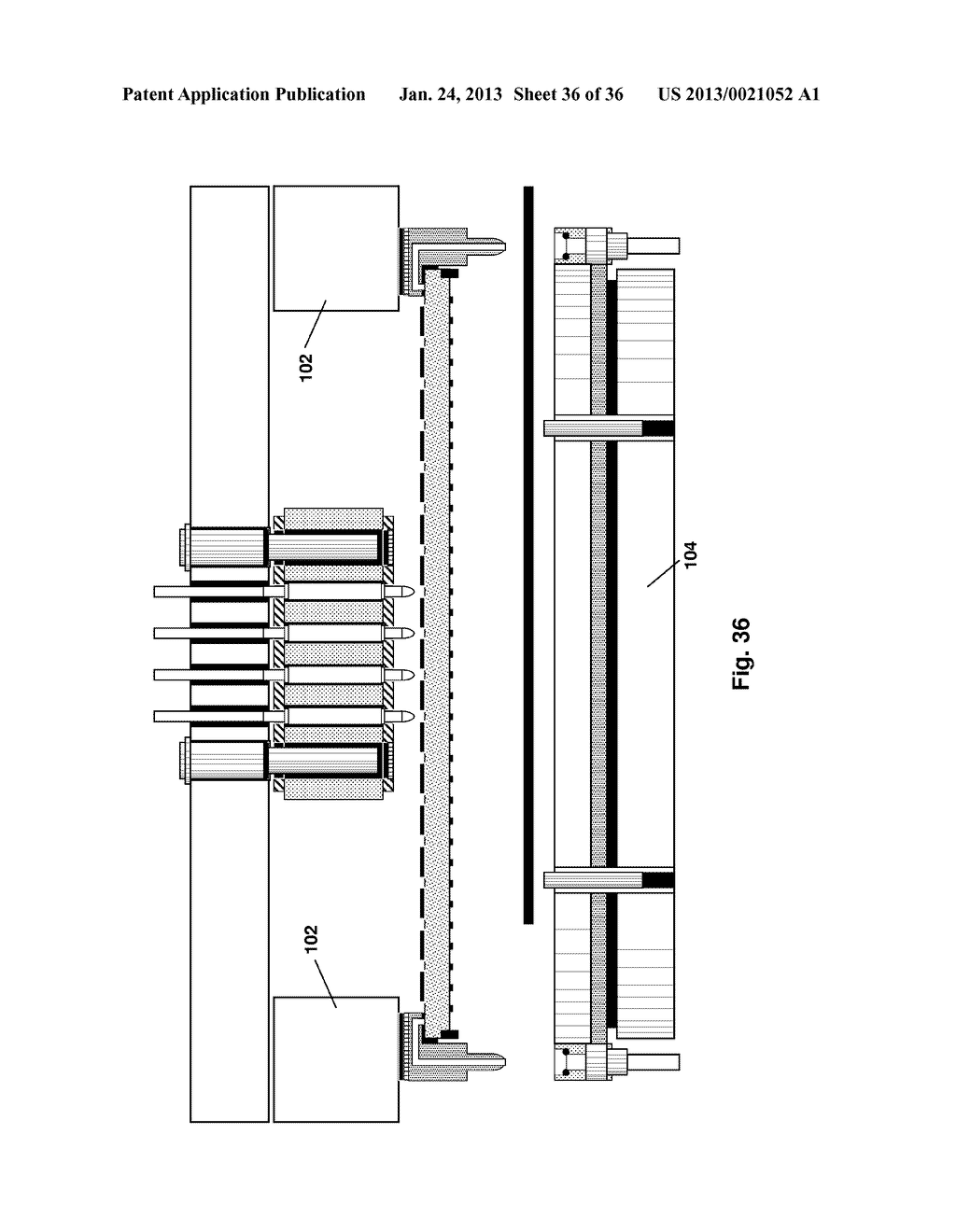 Wafer prober integrated with full-wafer contacter - diagram, schematic, and image 37