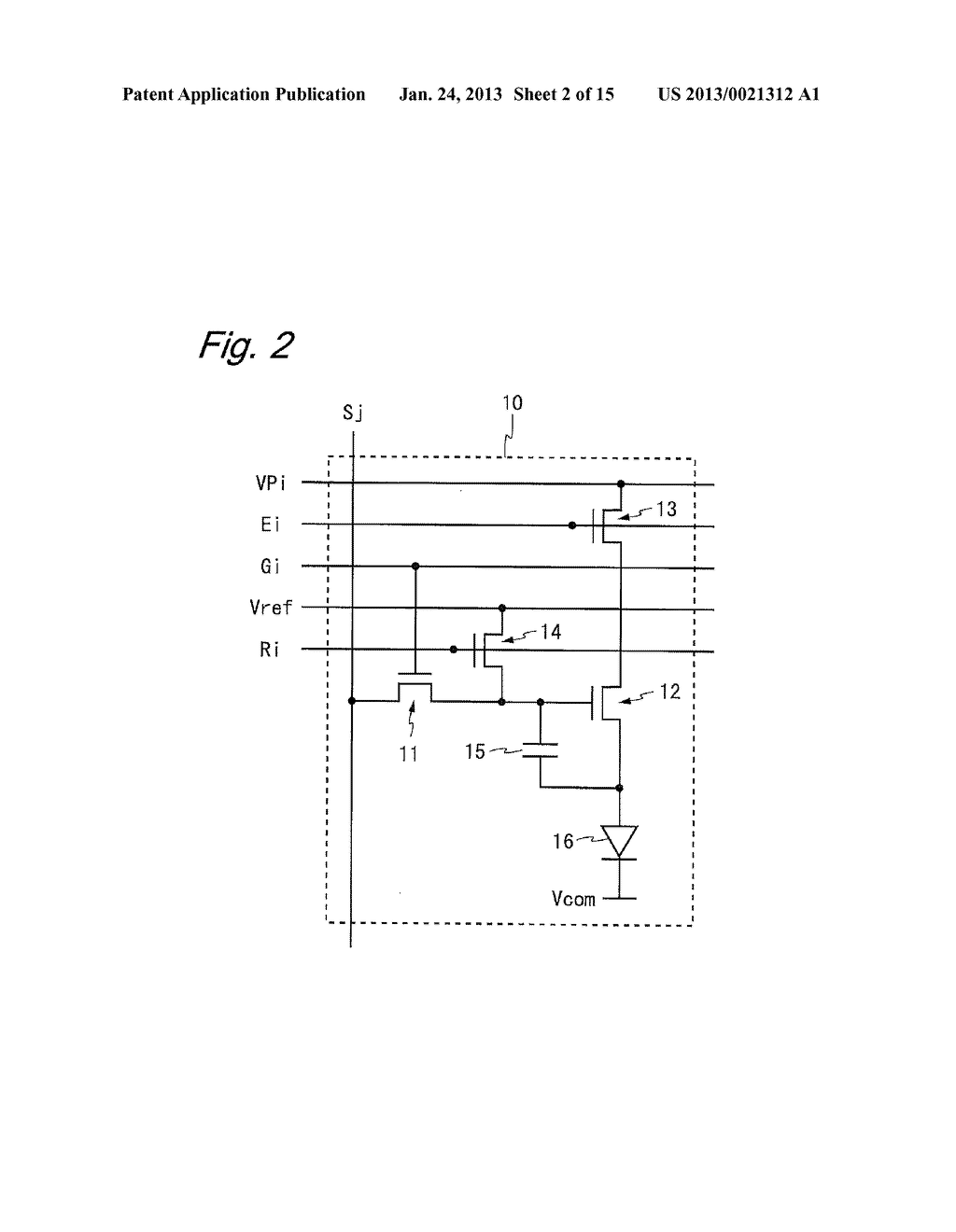 DISPLAY DEVICE AND DRIVE METHOD THEREFOR - diagram, schematic, and image 03