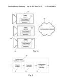 METHOD AND SYSTEM FOR FACILITATING COLOR BALANCE SYNCHRONIZATION BETWEEN A     PLURALITY OF VIDEO CAMERAS AND FOR OBTAINING OBJECT TRACKING BETWEEN TWO     OR MORE VIDEO CAMERAS diagram and image