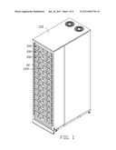 DATA CENTER WITH CABLE MANAGEMENT STRUCTURE diagram and image